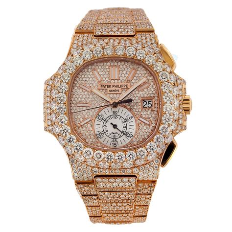 patek philippe iced out|patek philippe full diamond price.